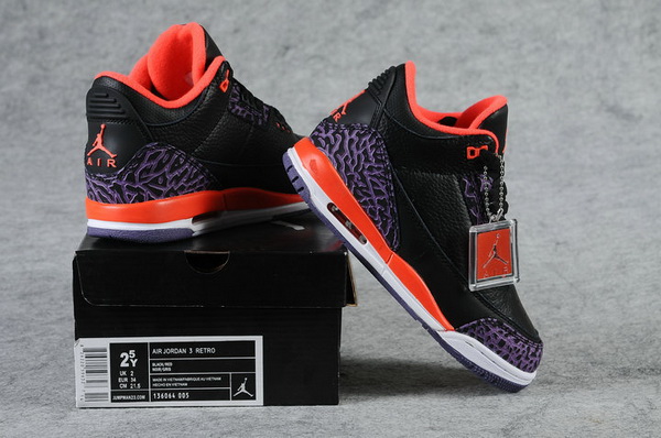 Air Jordan 3 Kids shoes--023